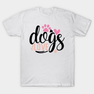 DOG'S love T-Shirt